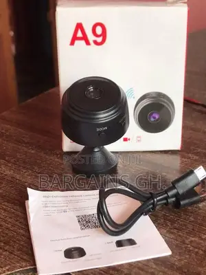 A9 Wifi Mini Camera (Spy Camera) With 64gb Sd Card (Promo)