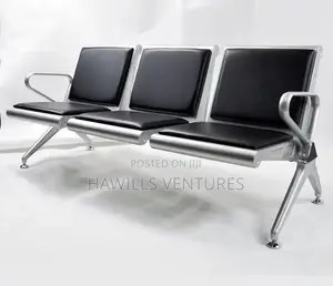Three in One Waiting Leather Chair