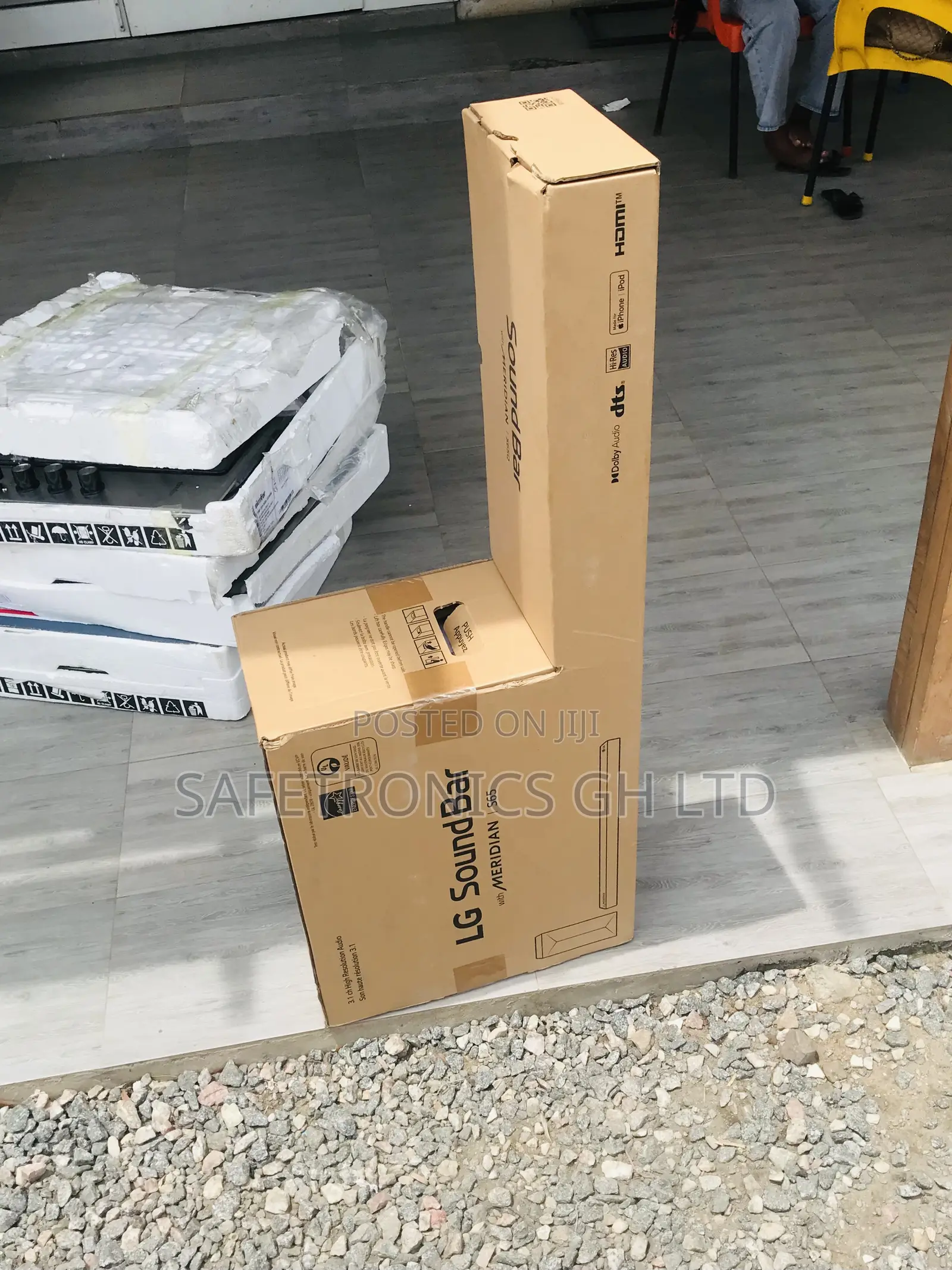 Bluetooth Lg Black Wireless Electric S65Q Soundbar