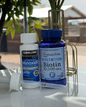 Biotin + Kirkland Minoxidil Beard and Hairline Regrowth Set