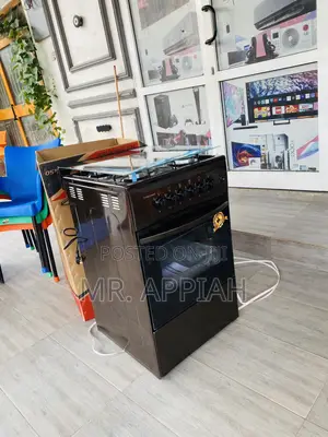 Classic Brown Volcano 50x50 4 Gas Burner With Oven.