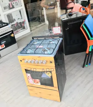 Fabulous Wooden Volcano 4 Gas Burner With Oven.