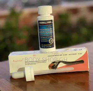 Kirkland Minoxidil + Derma Roller Hair Regrowth Pack