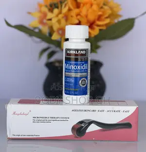 Hairline Regrowth Pack- Kirkland Minoxidil + Derma Roller