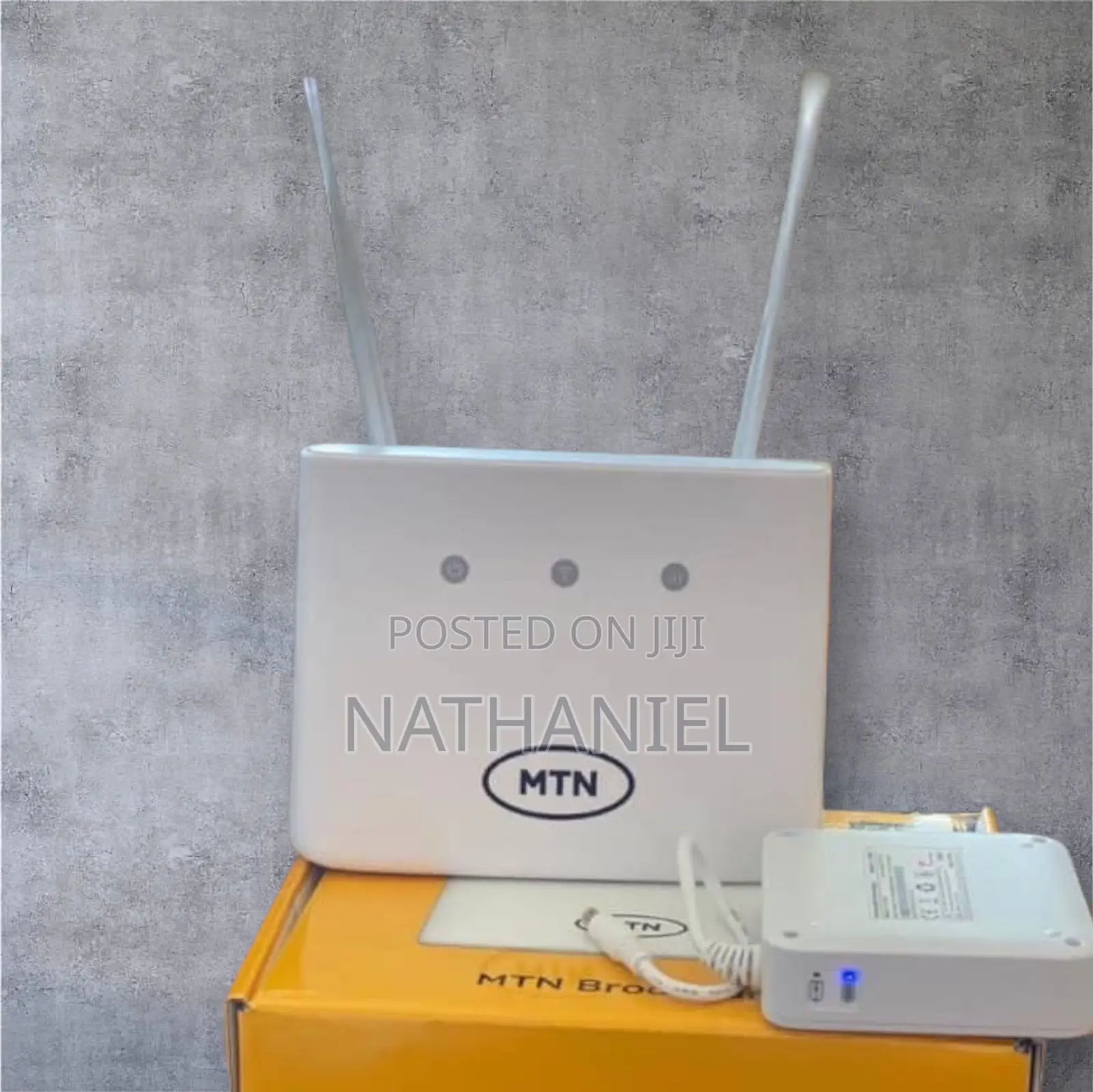 MTN Cat 4router(Supports Turbonet)With Free Power Bank