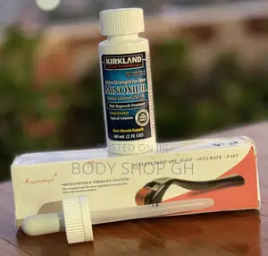 Beard Booster KIT - Kirkland Minoxidil + Derma Roller
