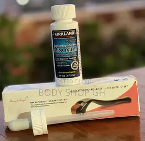 Beard Growth KIT - Kirkland Minoxidil + Derma Roller