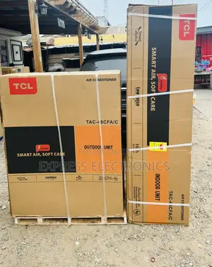 Available Now TCL 5hp Split Floor Standing White.