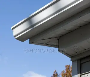 PVC Rain Gutter and Downspout