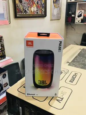 Wireless Pulse 5 JBL Black Electric Bluetooth Speaker