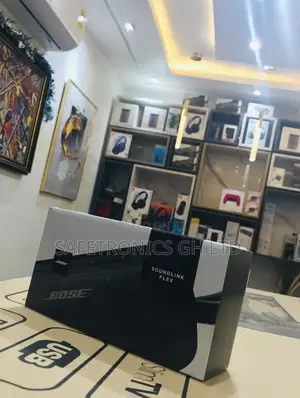 Bluetooth Wireless Black Bose Soundflex Electric Speaker