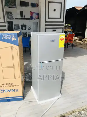 Buy Nasco Nas2-13fl 2 Door Electric Fridge(Silver).