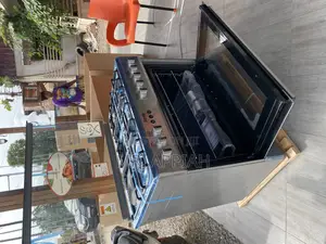 Affordable Ferre 4 Gas Burner + 1 Electric Burner(Gray).