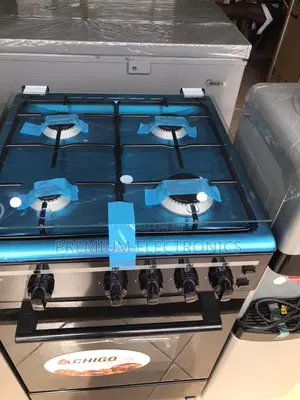 High Grade Chigo 4 Burner Gas Cooker 50×50 Oven and Grill