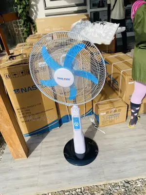 Energy Efficient Power King 18”Rechargeable Electric Fan.