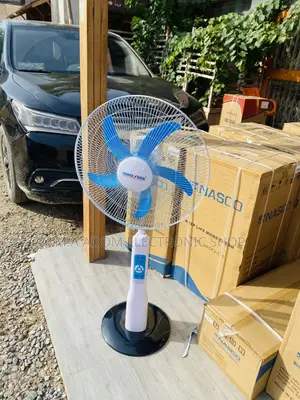 Power King 18”Rechargeable Electric Standing Fan.