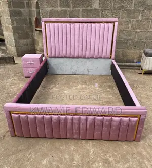 Double Bed Frame With One Side Drawer