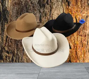 Angel! Cowboy Fedora Hat a Hat for Every Season.  120gh