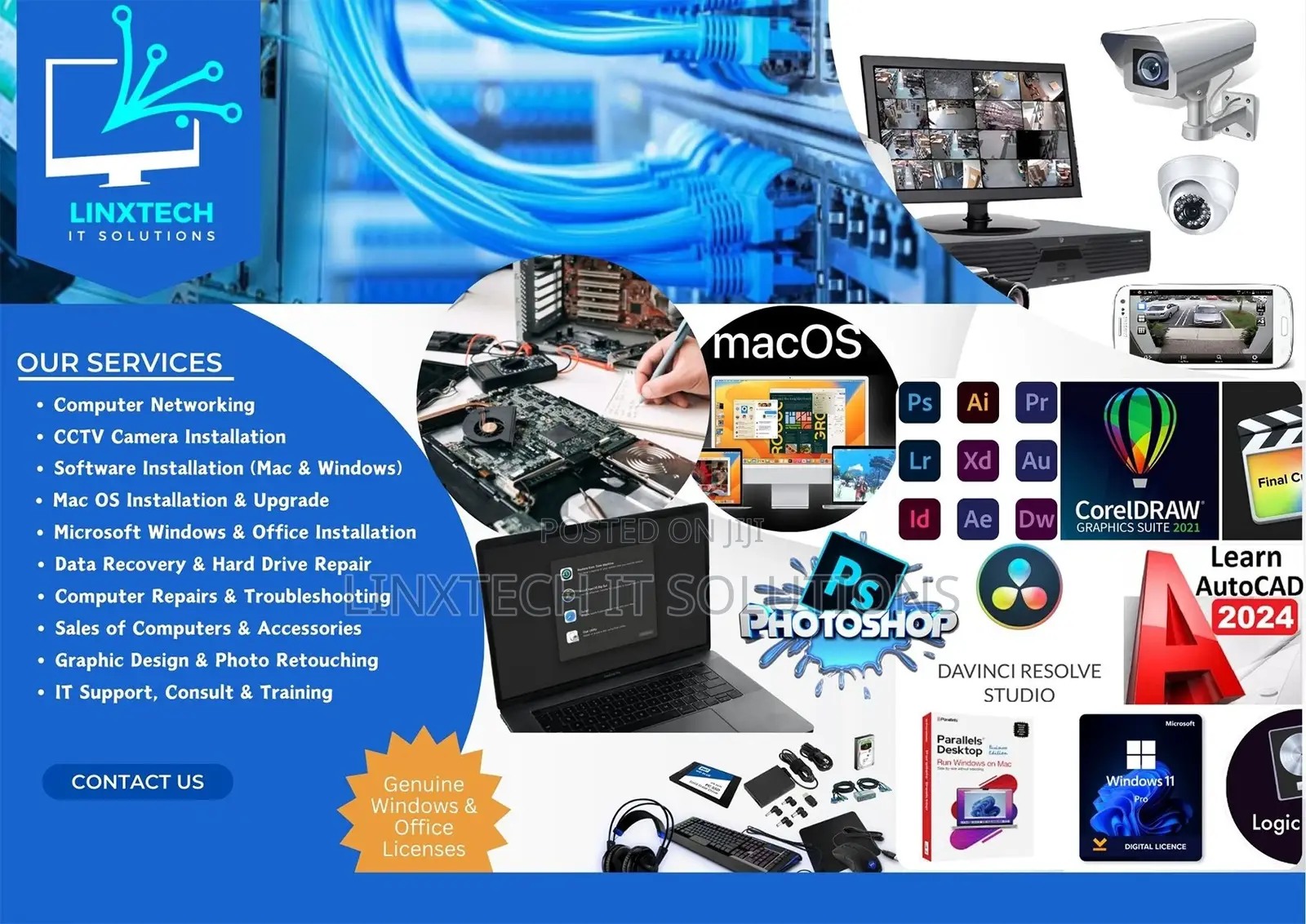 CCTV Installation | Computer Networking | IT Support