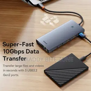 Baseus Usb Type C To Hdmi-compatible Hub Adapter 13-in-1