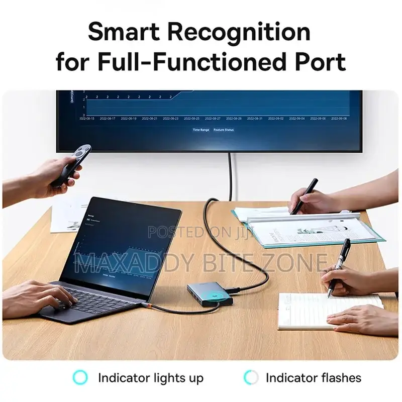 Baseus Usb Type C To Hdmi-compatible Hub Adapter 13-in-1