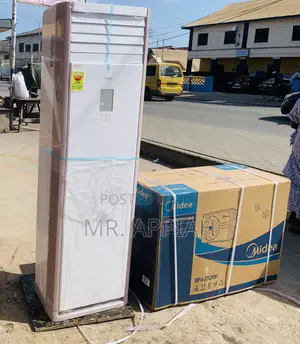 Fast Cooling Midea 3.0hp Floor Standing Ac(White)R410.