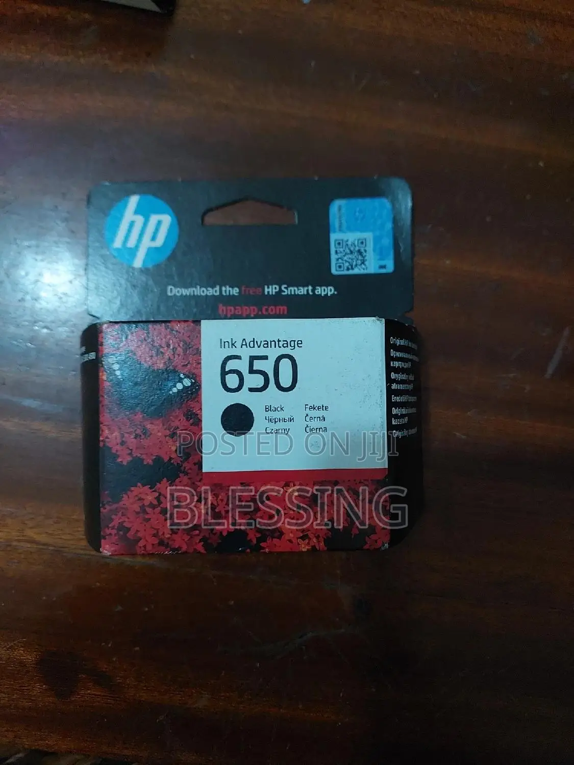 Hp Ink Cartridge 650 Black