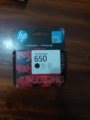 Hp Ink Cartridge 650 Black