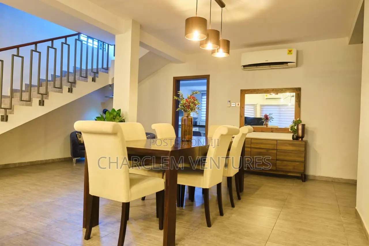 Furnished 4bdrm House in Charclem Ventures, East Legon for rent