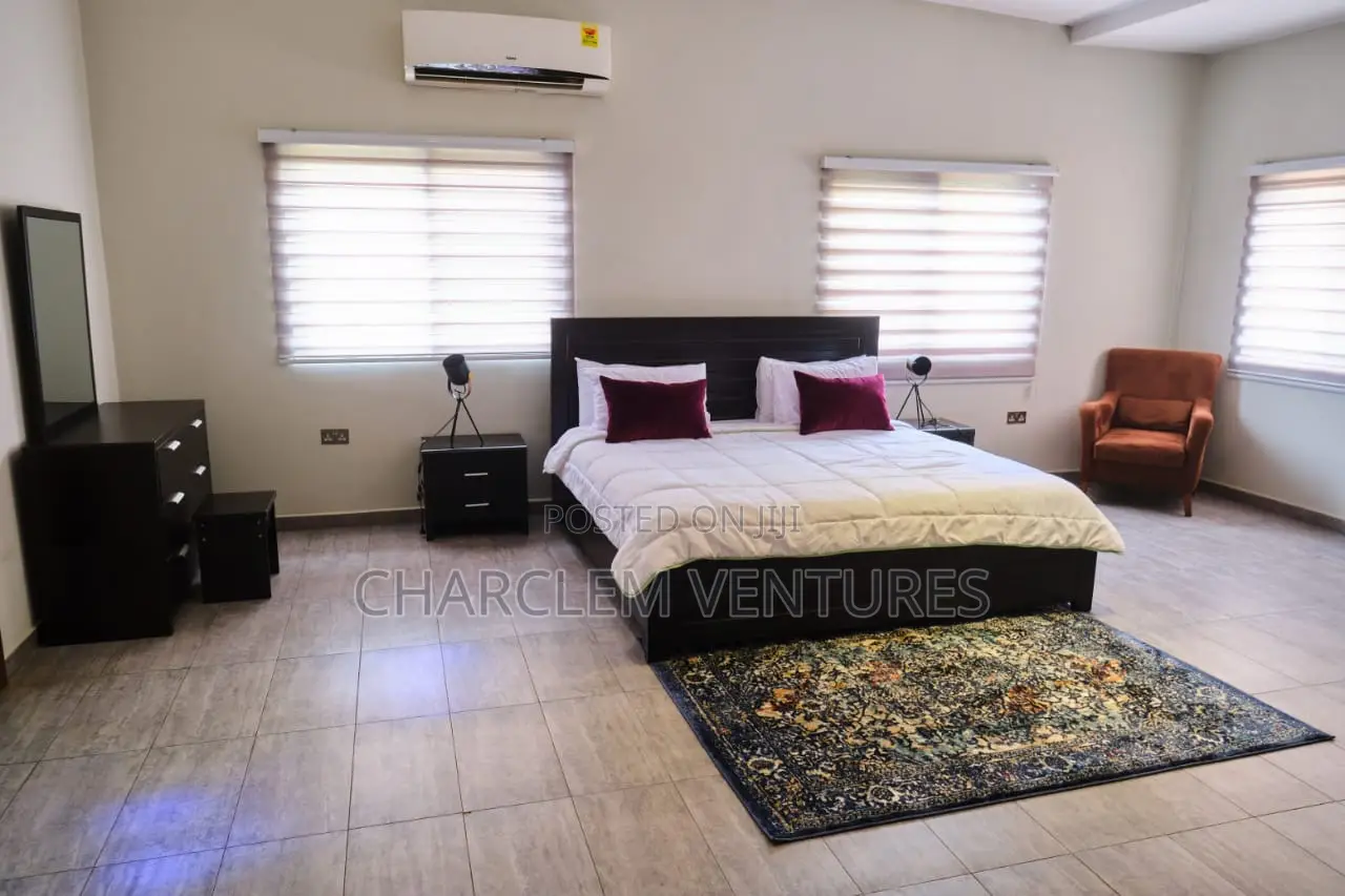 Furnished 4bdrm House in Charclem Ventures, East Legon for rent