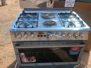 Enchanting Ferre 4gas 2electric Gas Cooker With Oven Grill