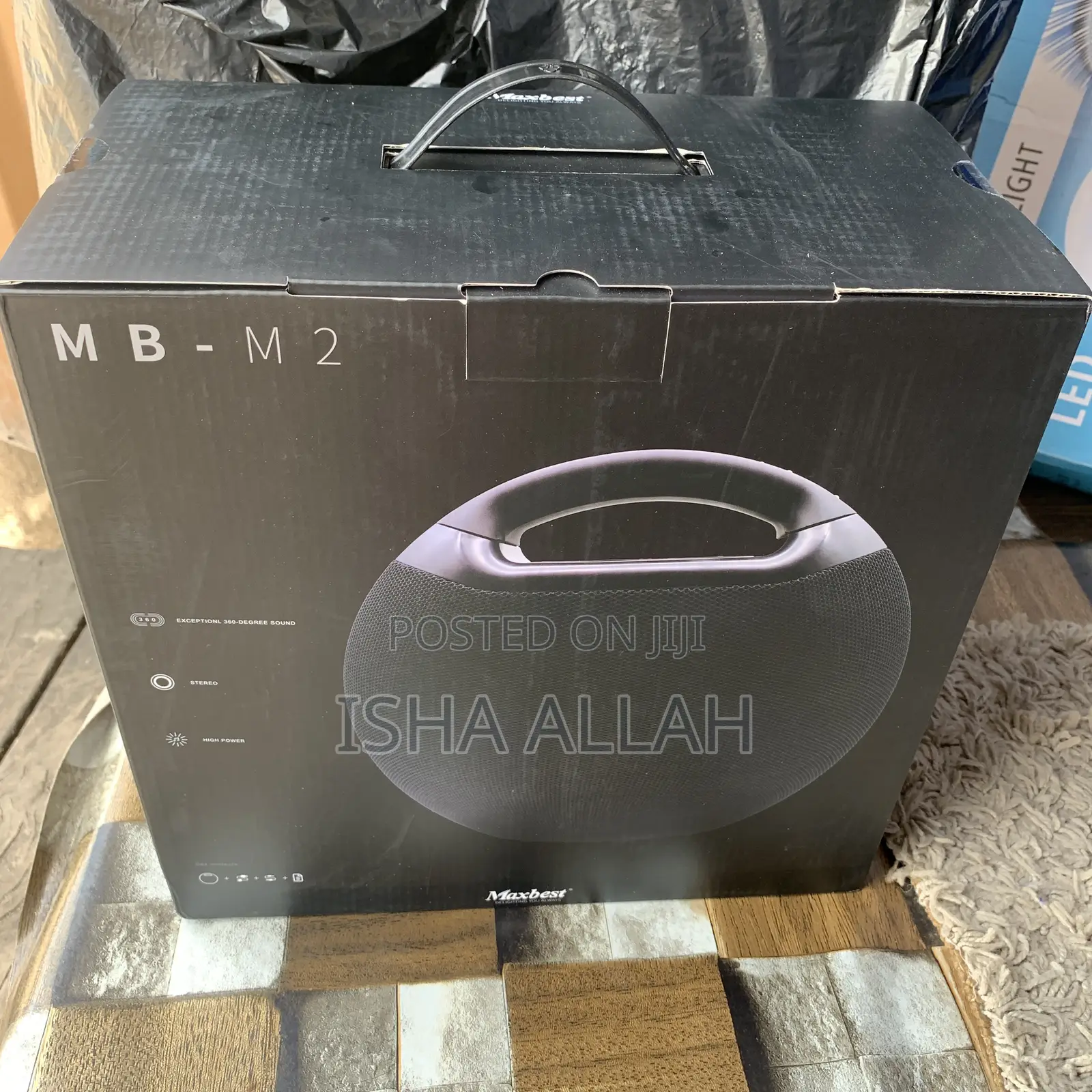 Maxbest Mb-M2 Portable Boombox. ( Super Beats )