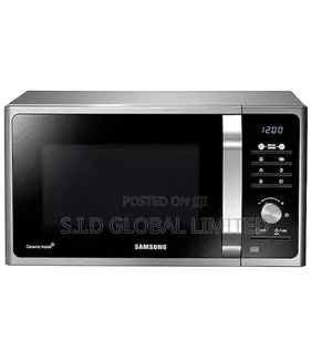 Fresh Spotted Samsung MS23F301TAS Microwave Oven in Silver T