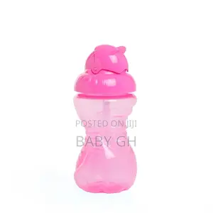 Nuby Flip It Straw Toddler Cup for 12-18 Months