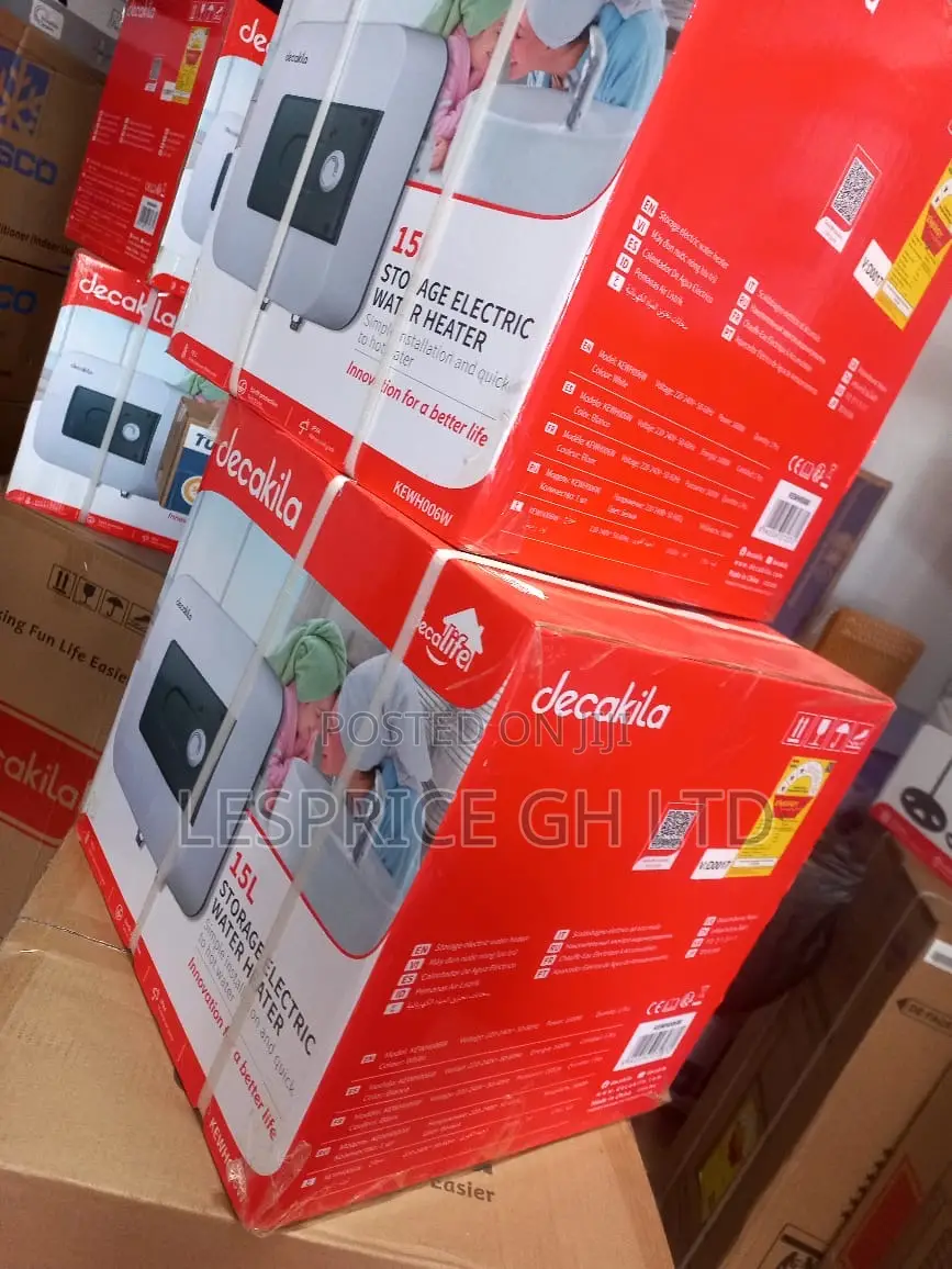Luxury ~Decakila 15L Water Heater
