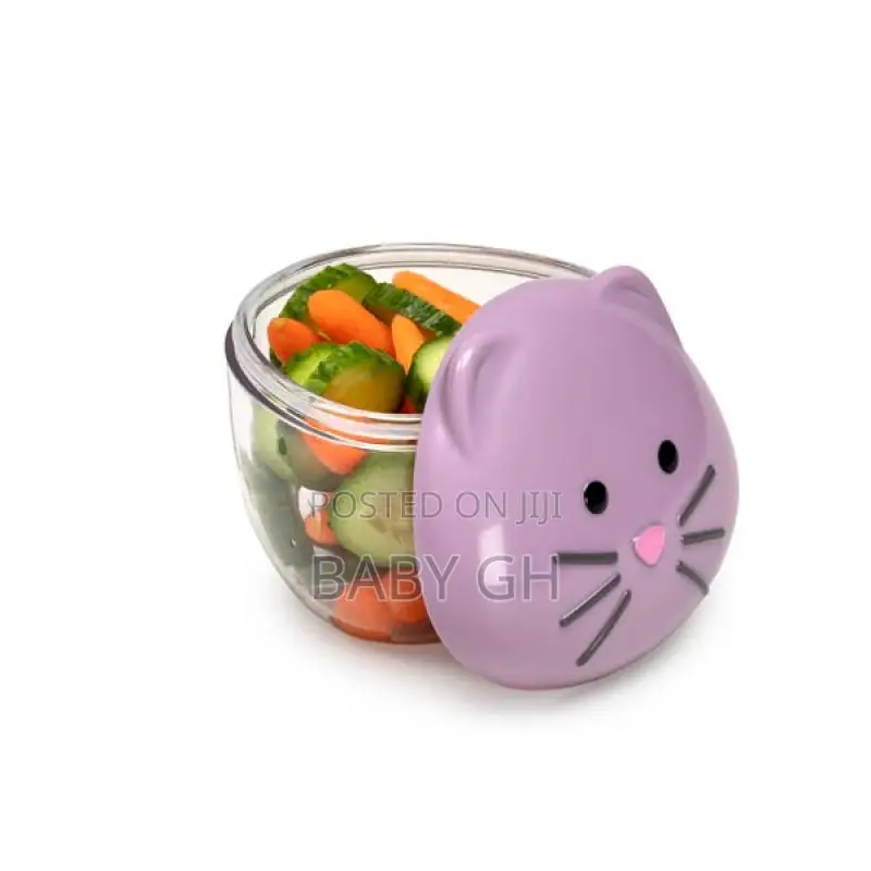 Meili Kitty Lid Snacks Container 3+