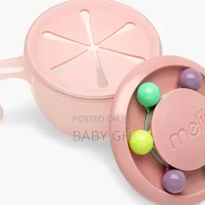 Meili Abacus Lid Snacks Container for Kids