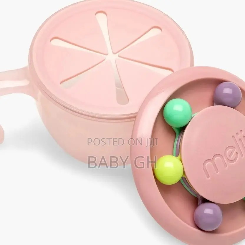 Meili Abacus Lid Snacks Container for Kids