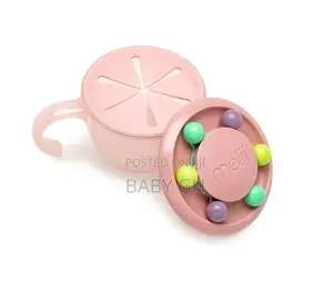 Meili Abacus Lid Snacks Container for Kids