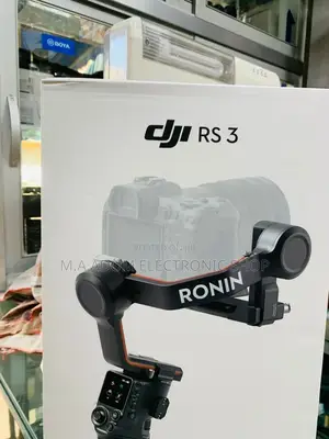 Quality DJI RS 3-Axis Gimbal for DSLR Mirrorless Camera.
