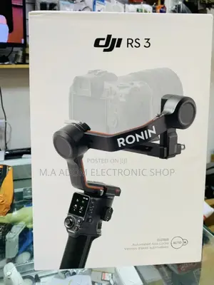 DJI RS 3,3 Axis Gimbal for DSLR and Mirrorless Camera.