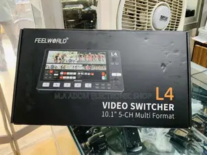 Feelworld L4 HDMI Livestream Switcher + 10.1" LCD Monitor