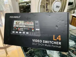 Original FEELWORLD L4 Multi Camera Video Mixer Switcher.