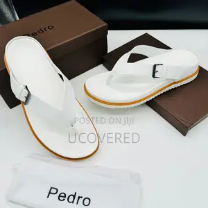 Pedro Real Leather Slippers