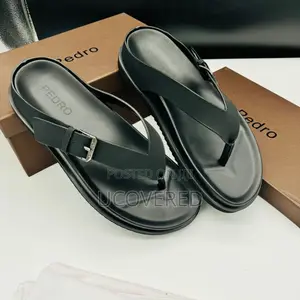 Pedro Real Leather Slippers