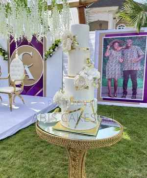 Wedding Cake for Abi’S Cake