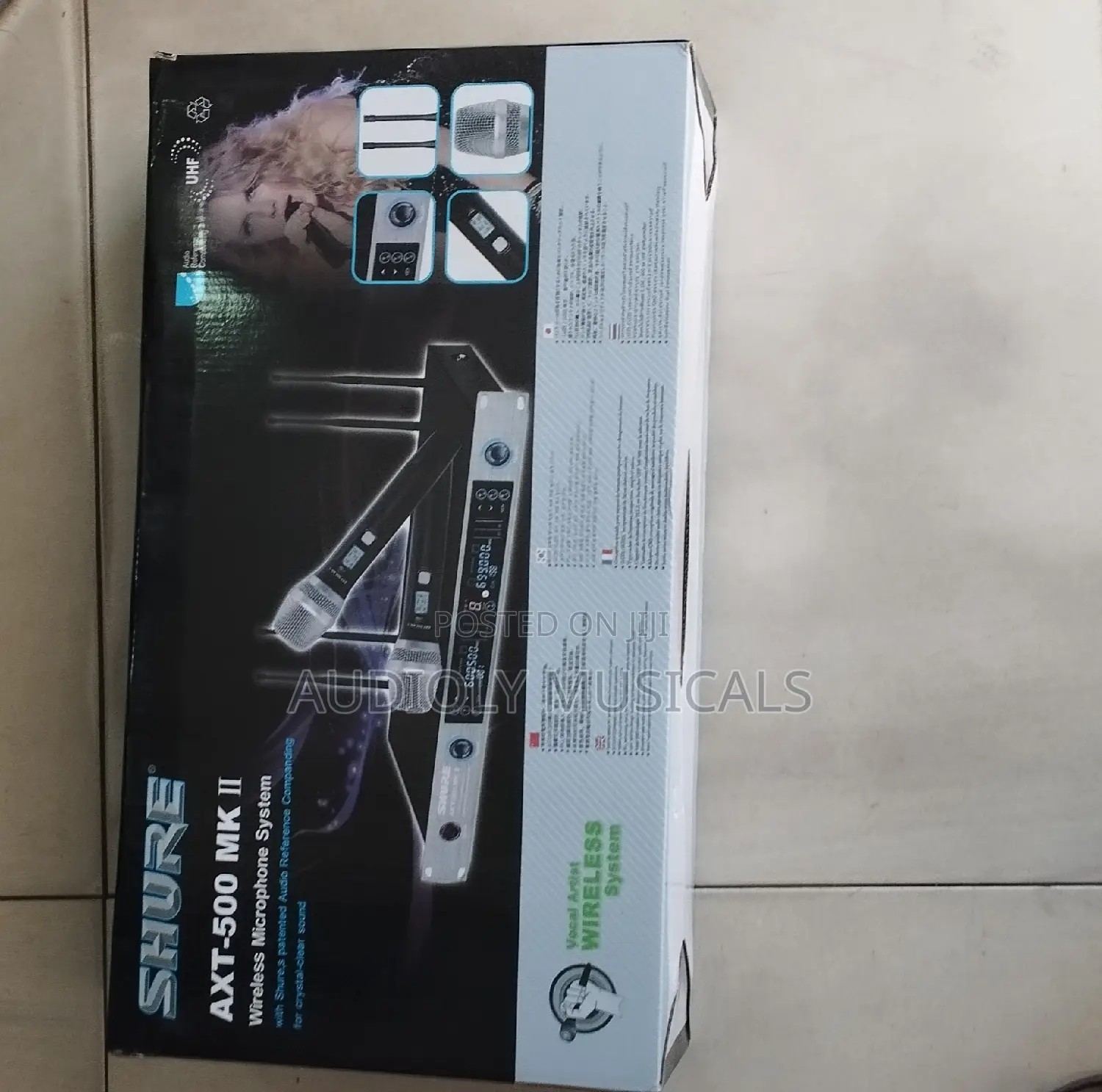 Shure Axt-50 Mk Ii Wireless Professional Microphone System