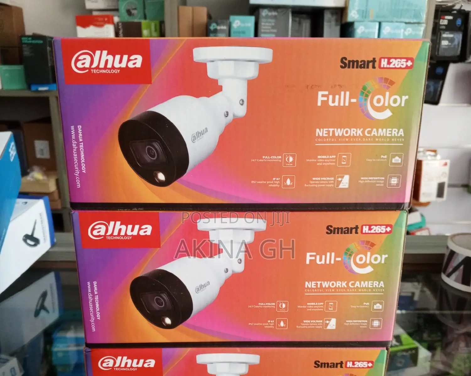 Dahua 2mp Full Color Ip Camera 2.8mm Dh-Ipc-Hfw1239s1-Led-S5