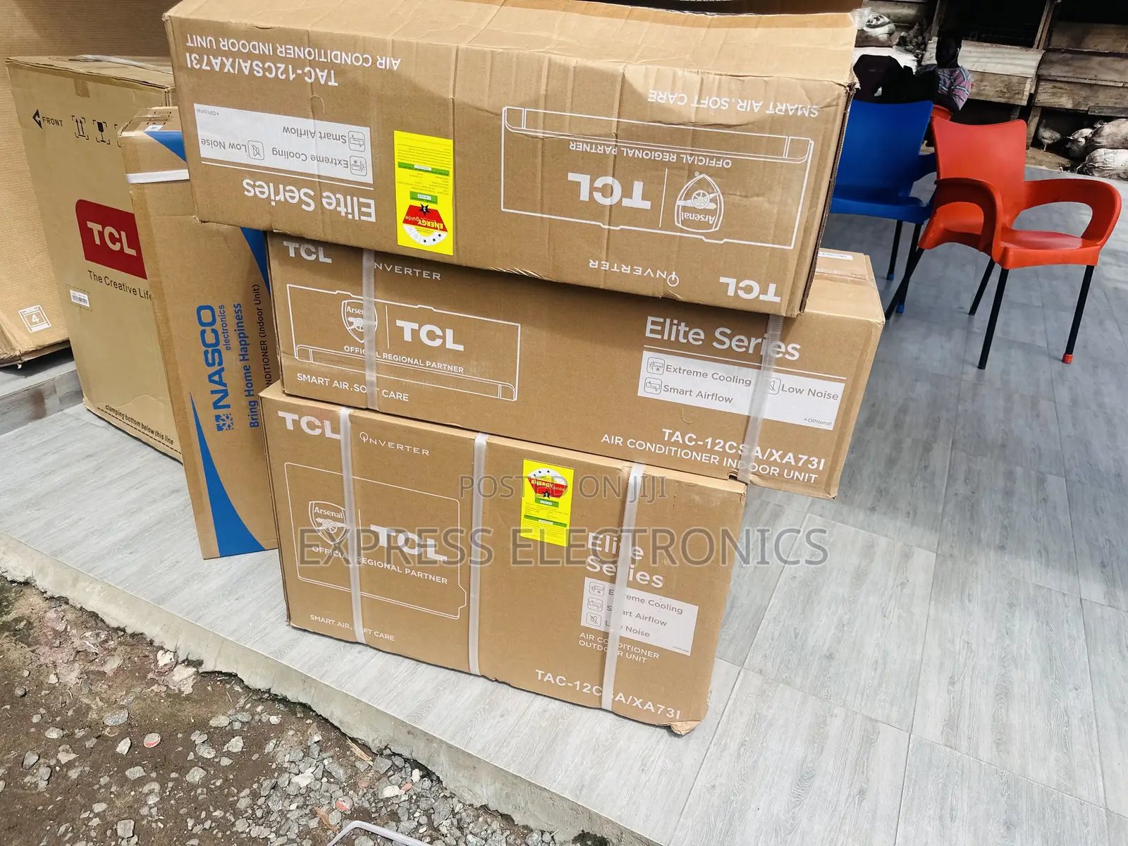 One Remote Control TCL 1.5h Split R410 Inverter Ac