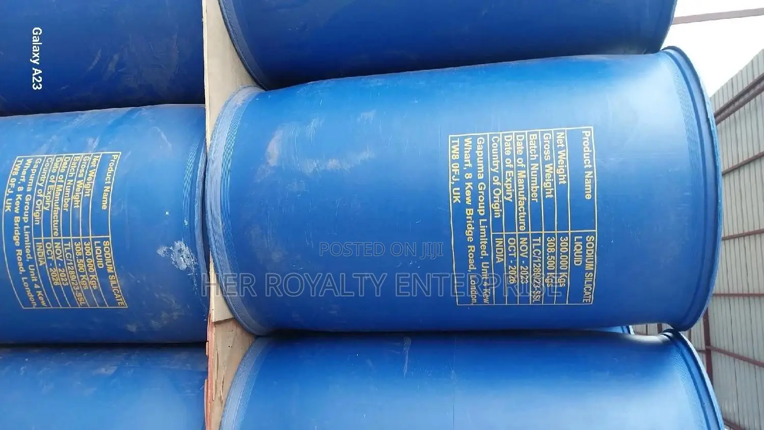 Sodium Silicate 300kg